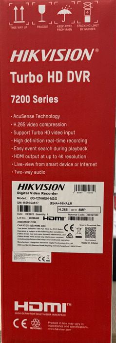 Rejestrator 5w1 HIKVISION iDS-7216HUHI-M2/S / 16CH+16IP