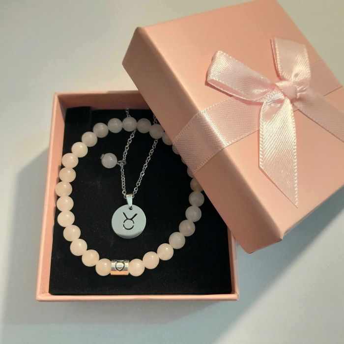 Conjuntos bijutaria touro e peixes