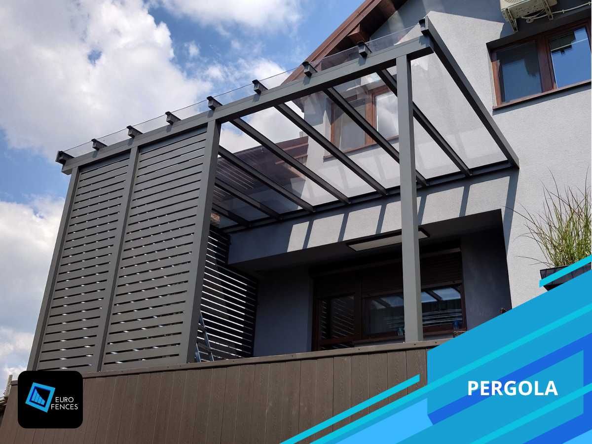 Zadaszenie ogrodowe z aluminium - polski producent Euro Fences