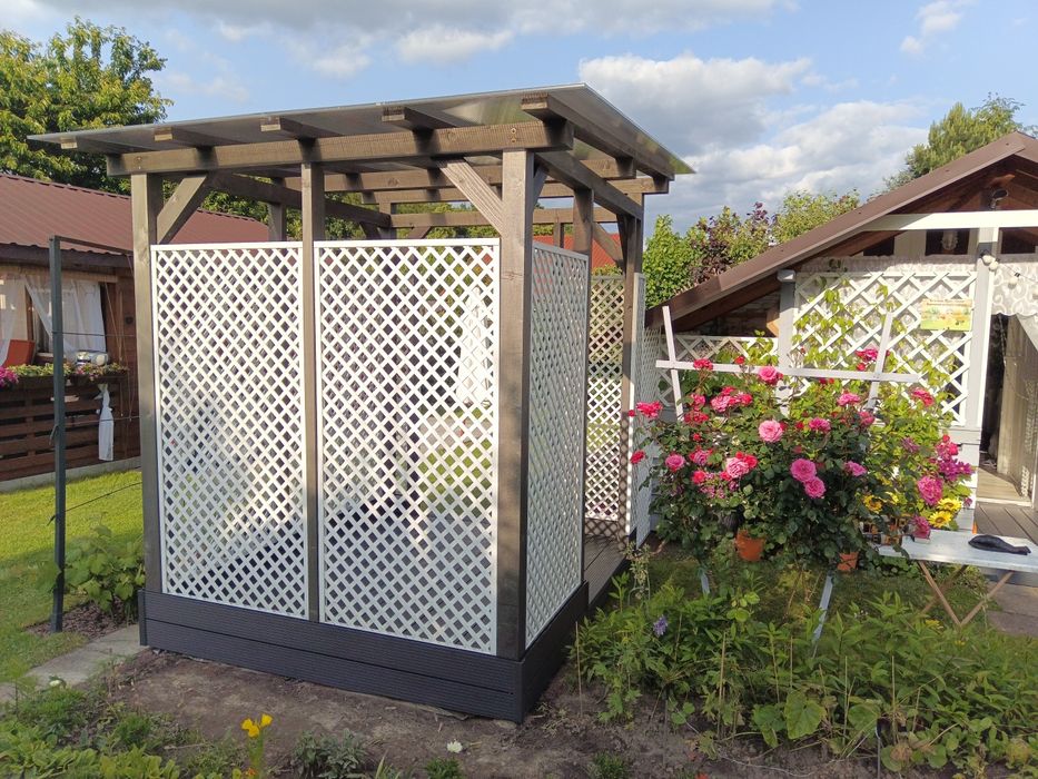 Meble ogrodowe drewniane nowoczesne na zamówienie każdy wymiar