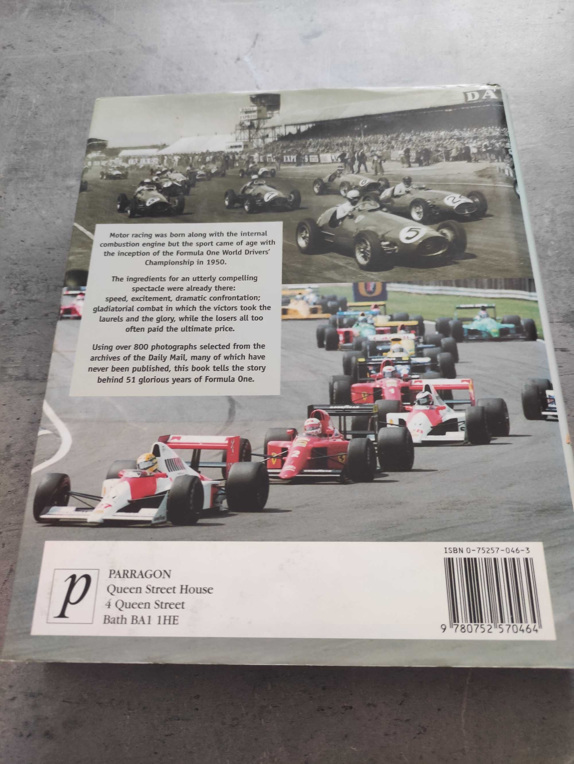 Książka Formuła One Unseen Archives F1