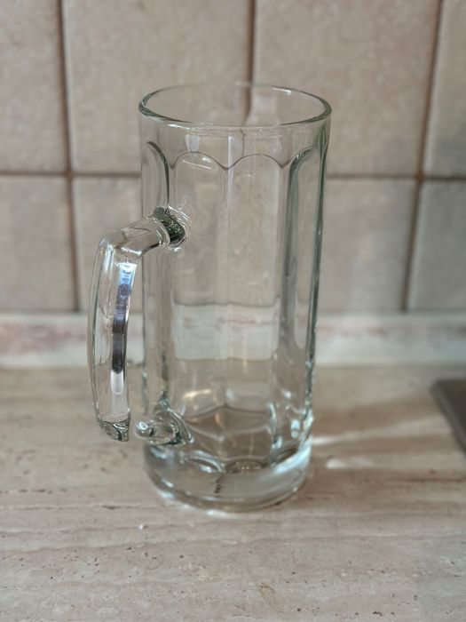 Szklany kufel do piwa 0,5l