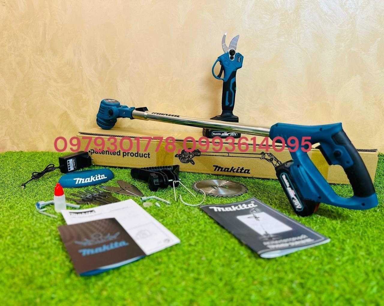 Акумуляторний Секатор Makita DMT50 + Триммер DUR181Z 2АКБ ( 36В-6Aч)