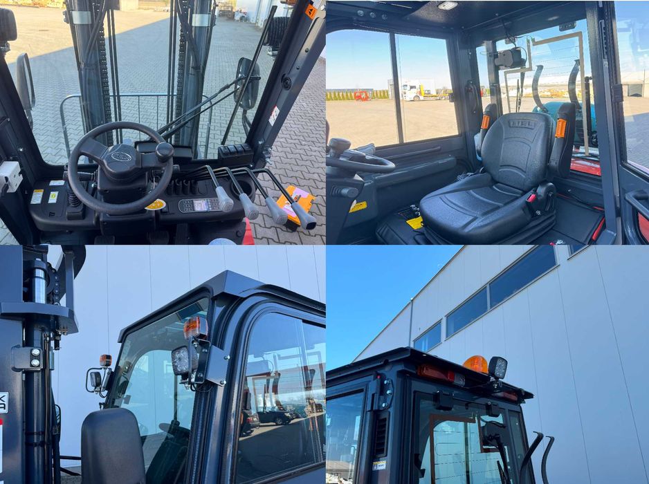 Wózek Widłowy Spalinowy Heli 3,5T Maszt 3,3 Dupex Silnik Kubota LPG