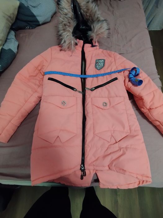 Зимова куртка для дівчинки