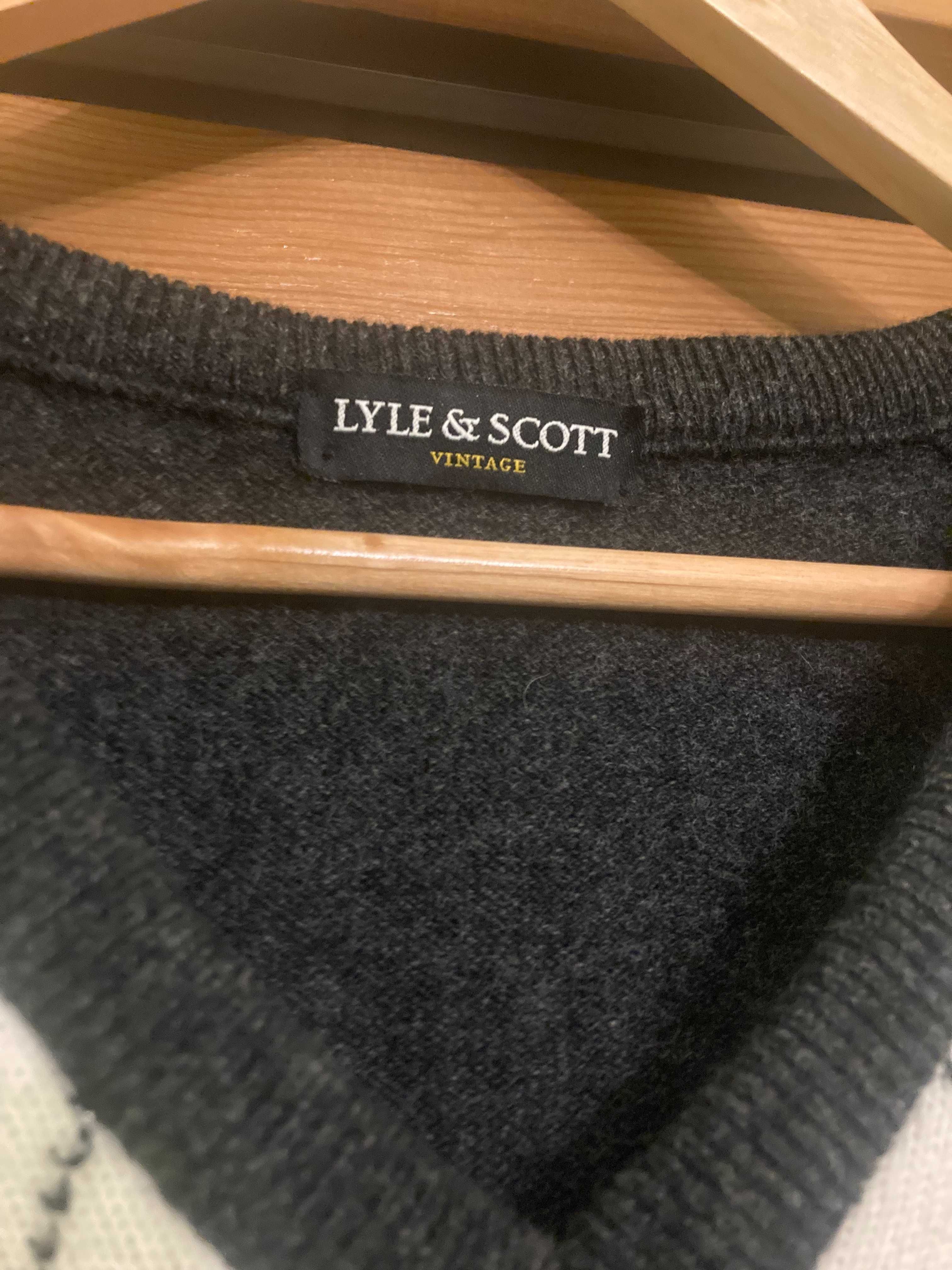 Damski sweter wełniany Lyle&Scott Vintage, r. L