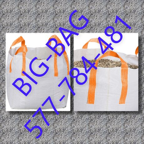 Worki Big Bag wysokość 120cm na mieszanki pasz śrutę odpady spożywcze