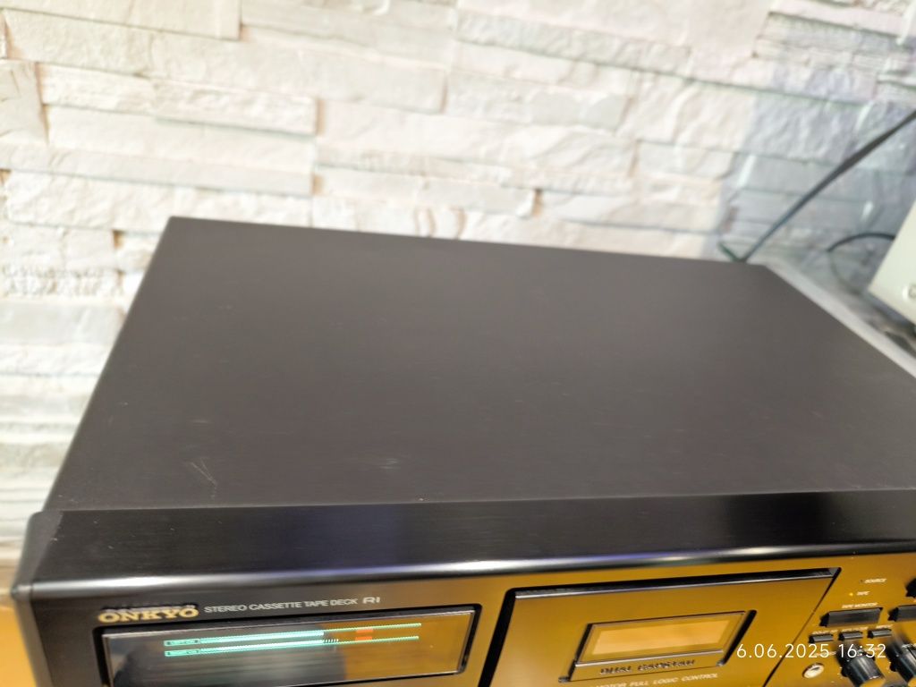 Magnetofon Onkyo TA-250,3 głowice,Dual Capstan,bardzo ładny stan