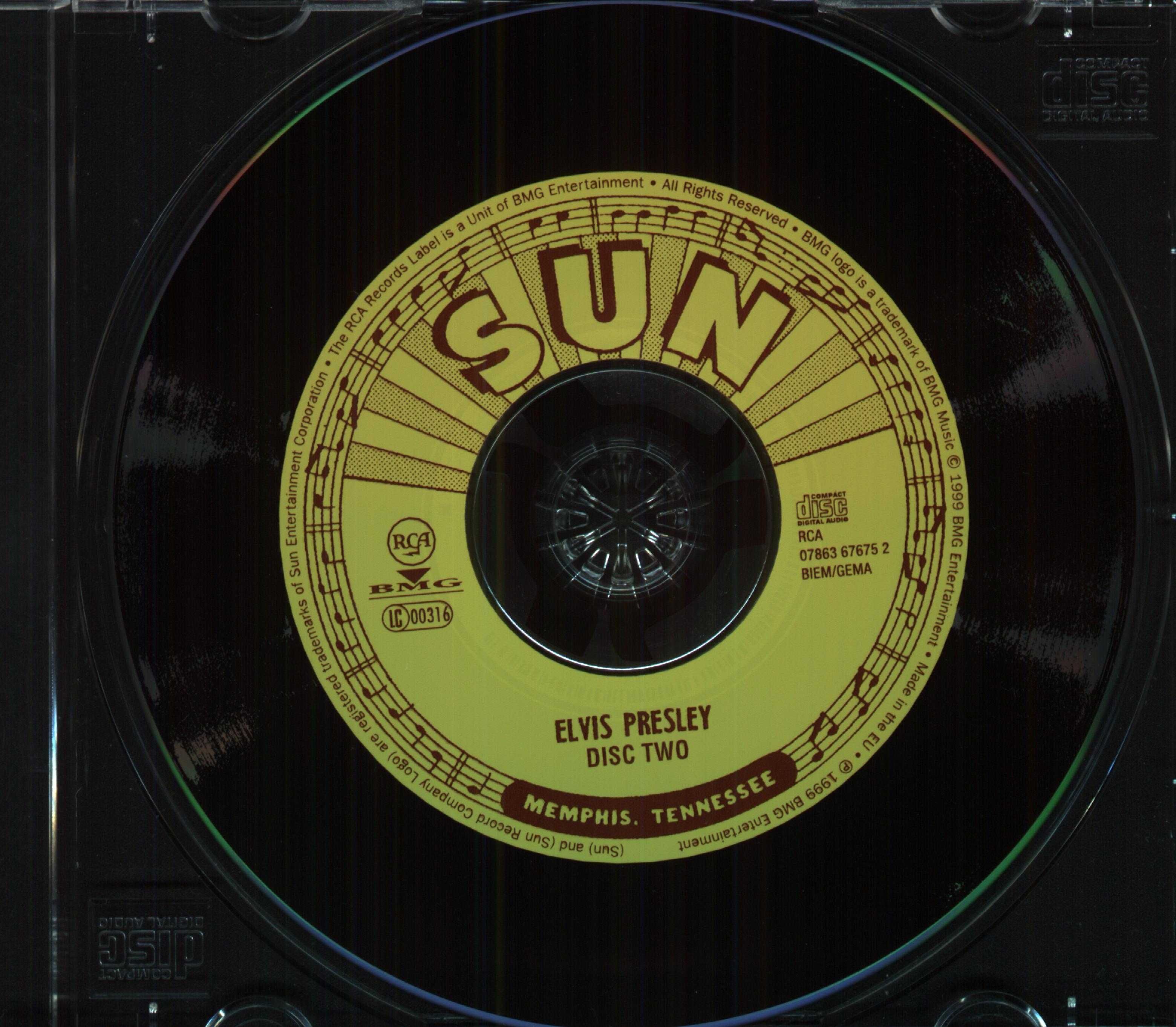 Elvis Presley Sunrise Sun Records CDx2