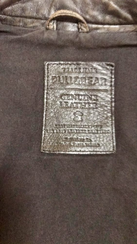 Шкіряна косуха Pull&Bear чоловіча розмір L.