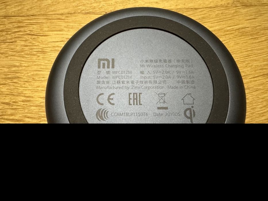 Бездротовий зарядний пристрій Xiaomi Mi Wireless Charger 10W