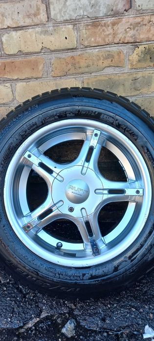 Комплект колес R15 (4), Ruff R288, Michelin Aplin 195/65 R15, 91T, M+S