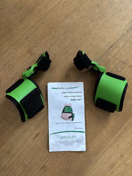 Halluxsan aparat korygujący haluksy – para, stan idealny prawa i lewa