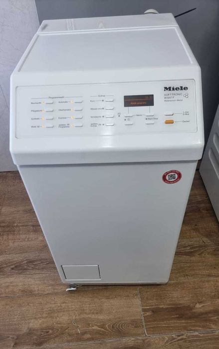 Pralka od góry Miele W 647 F, Najwyższy model. LED, 2000 obr. 5,5kg