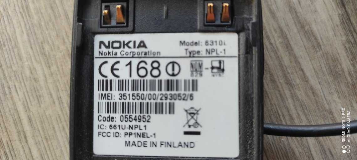 Nokia 6310i PL menu bez simlocka z ładowarką
