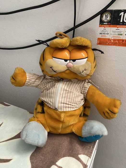 Boneco de peluche garfield