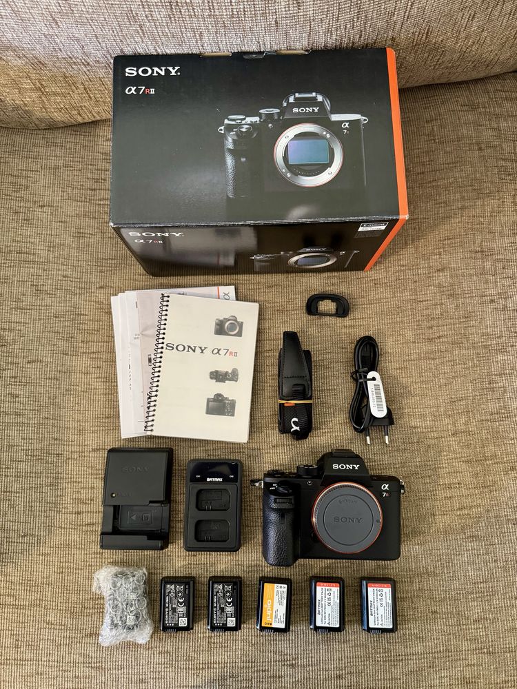 Câmera Sony a7R ii Full Frame 42.4 Mp 4K