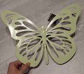 Metalowy motyl ozdoba do ogrodu