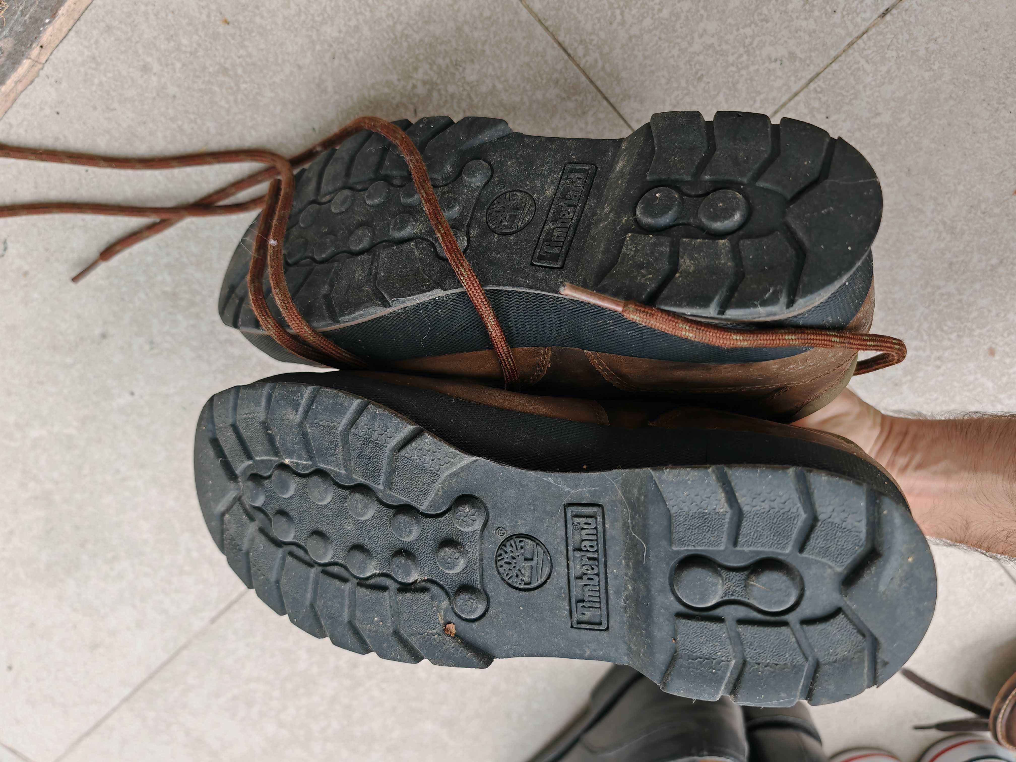 Botas Timberland tamanho 43 — Couro genuíno