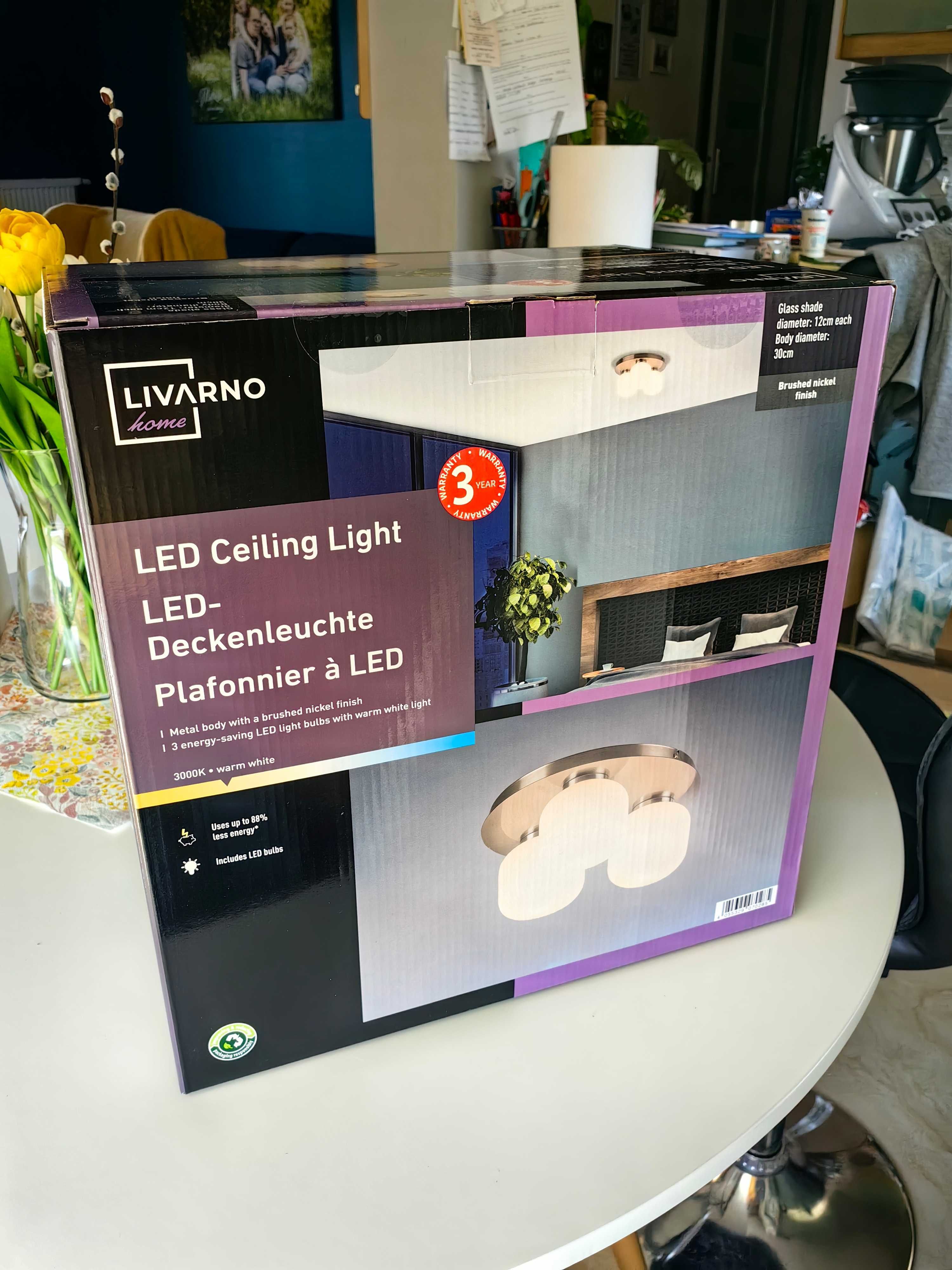 Lampa sufitowa LED Livarno Home Lidl