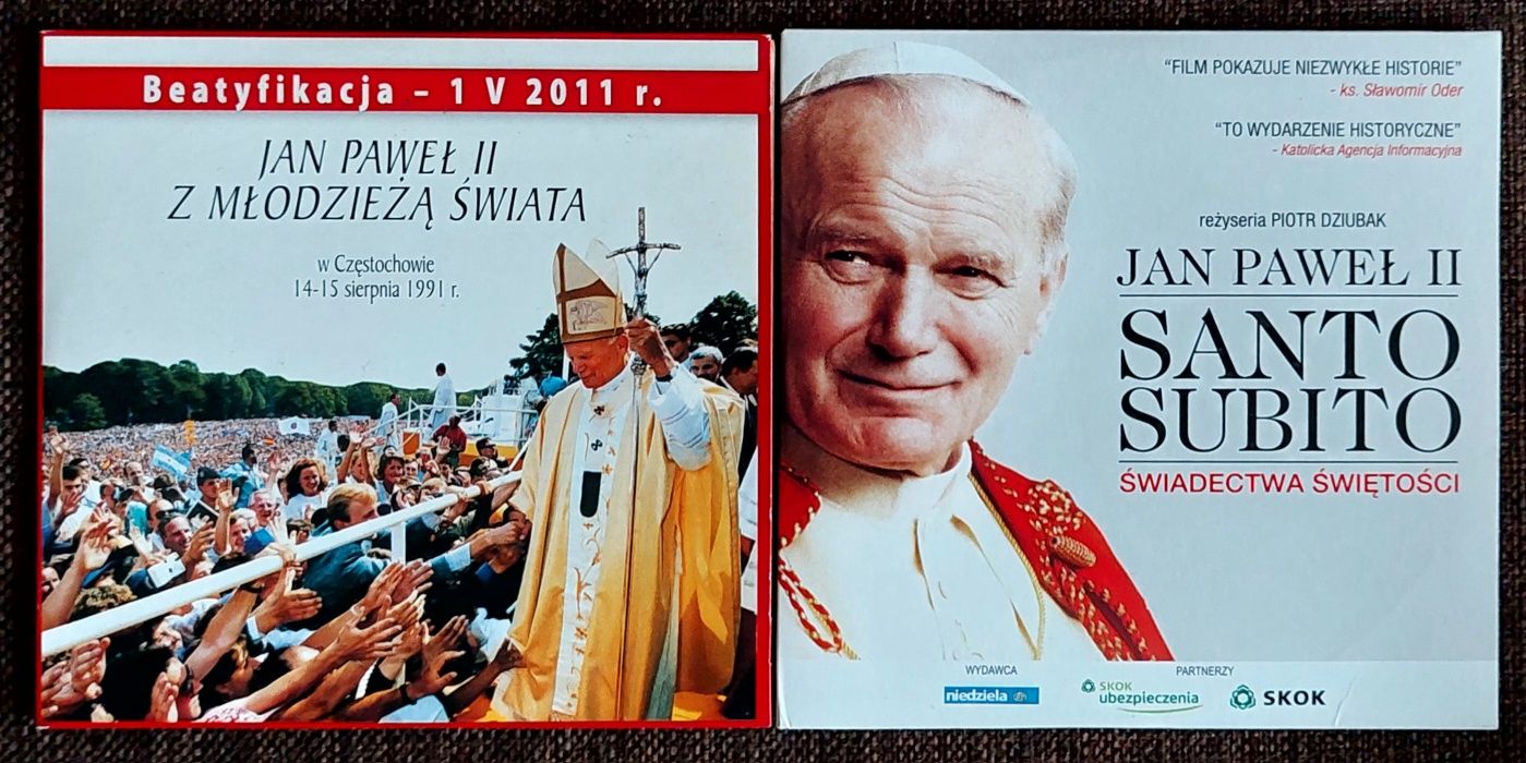 2 płyty DVD Jan Paweł II