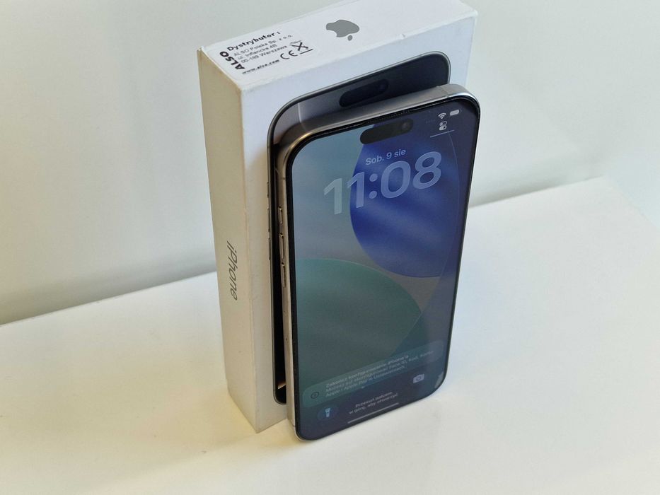 JAK NOWY Apple iPhone 15 Pro MAX 256GB GWARANCJA