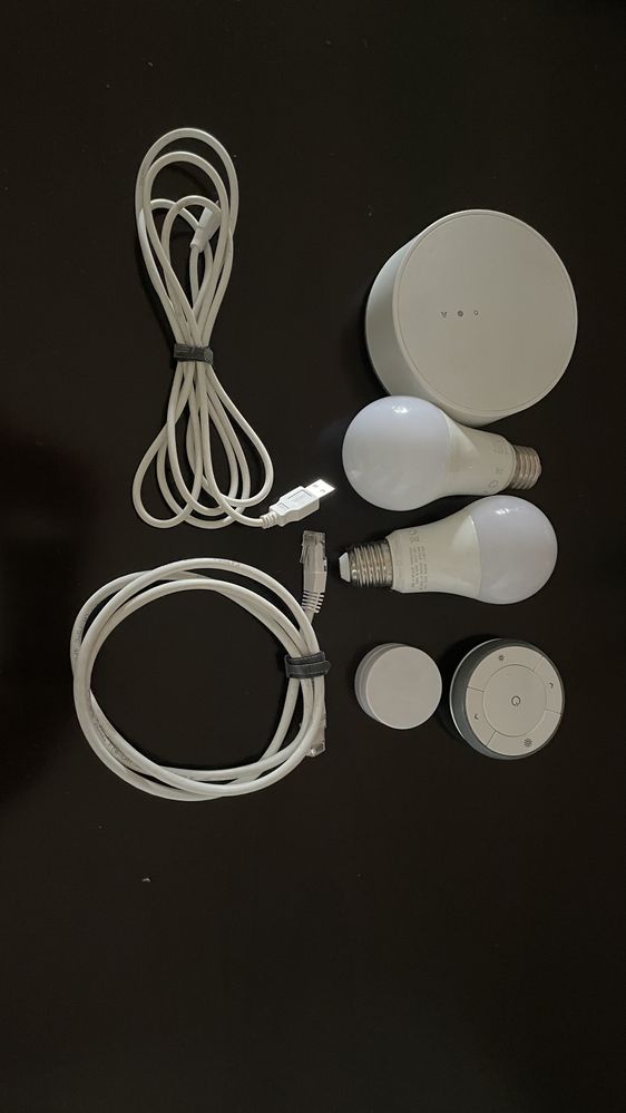IKEA TRÅDFRI Zestaw Smart Home: 2x Żarówka + Pilot + Gateway