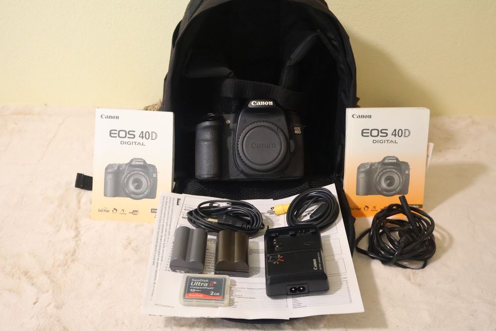 Canon EOS 40D + Acessórios