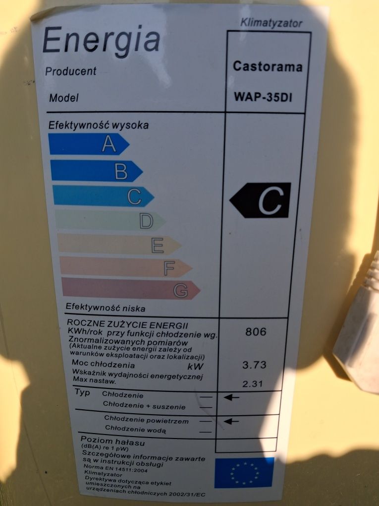Klimatyzator przenośny