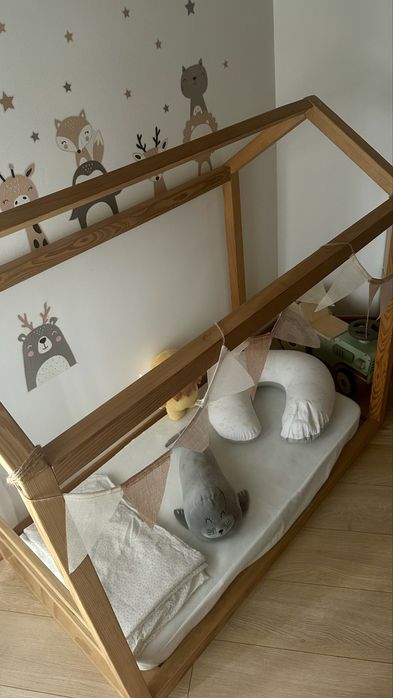 Cama montessori + colchão ortopédico 120*60