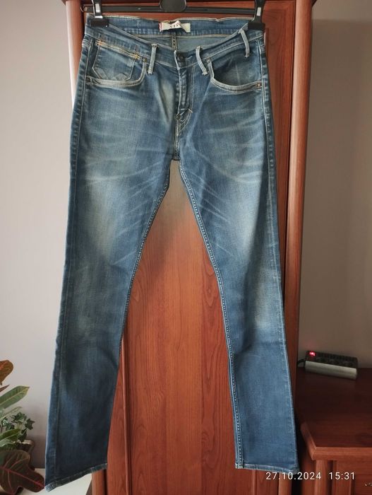 Spodnie dżinsowe marki Levis model slim 30x34