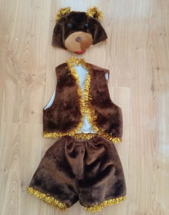 Костюм зайчика, ведмедика  2-4 роки. Оренда на новорічне свято.