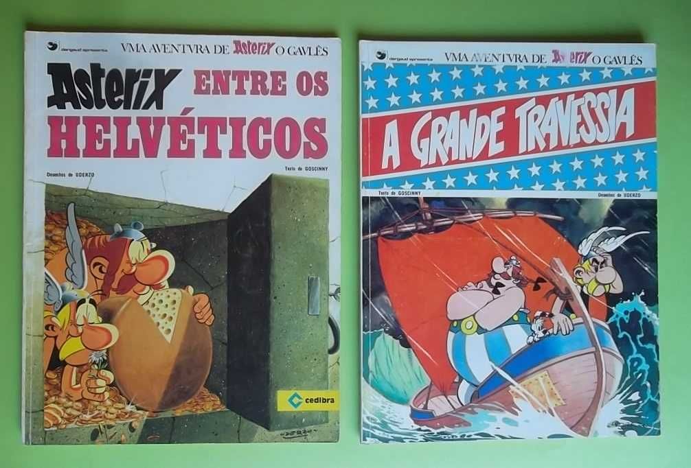 Coleção ASTÉRIX - Editora CEDIBRA - 9 Livros BD