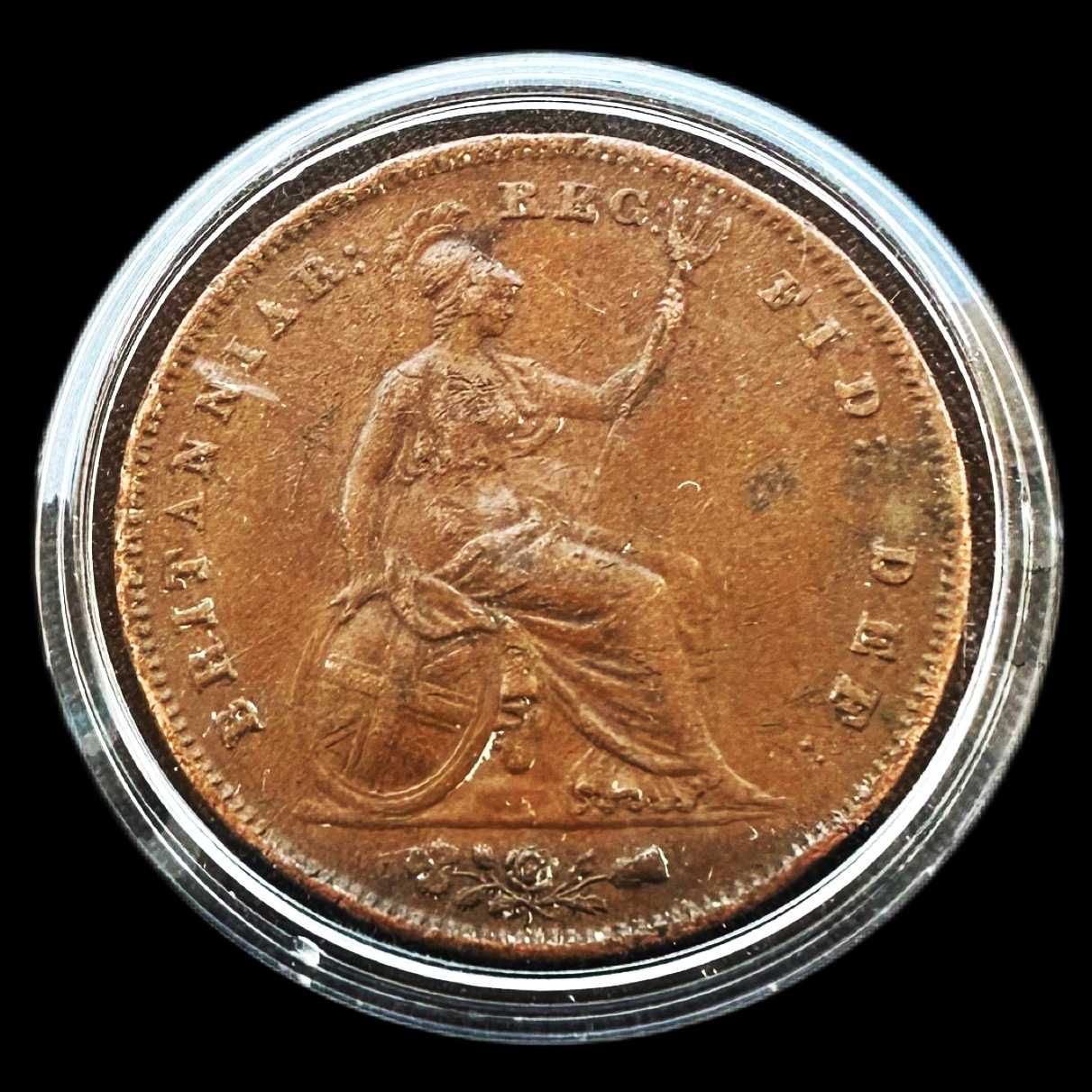 Moeda de 1/2 Penny - 1859 - Grã-Bretanha - Rainha Victoria