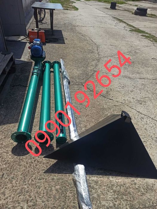 Шнековий погрузчик зерна,Навантажувач зерна соя,Транспортер,конвейер