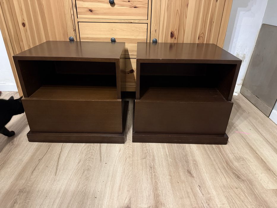 Mesas de cabeceira madeira