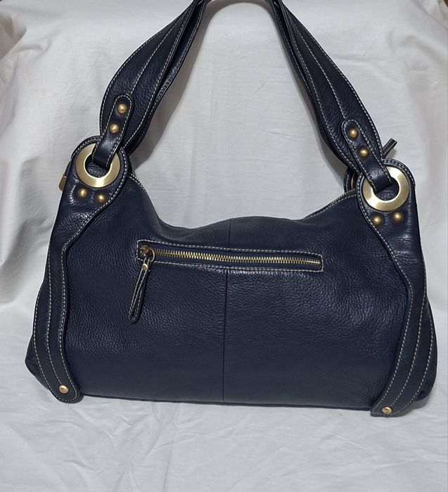 Шкіряна сумка-хобо