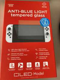 Szkło hartowane ochronne do Nintendo Switch Anti Blue