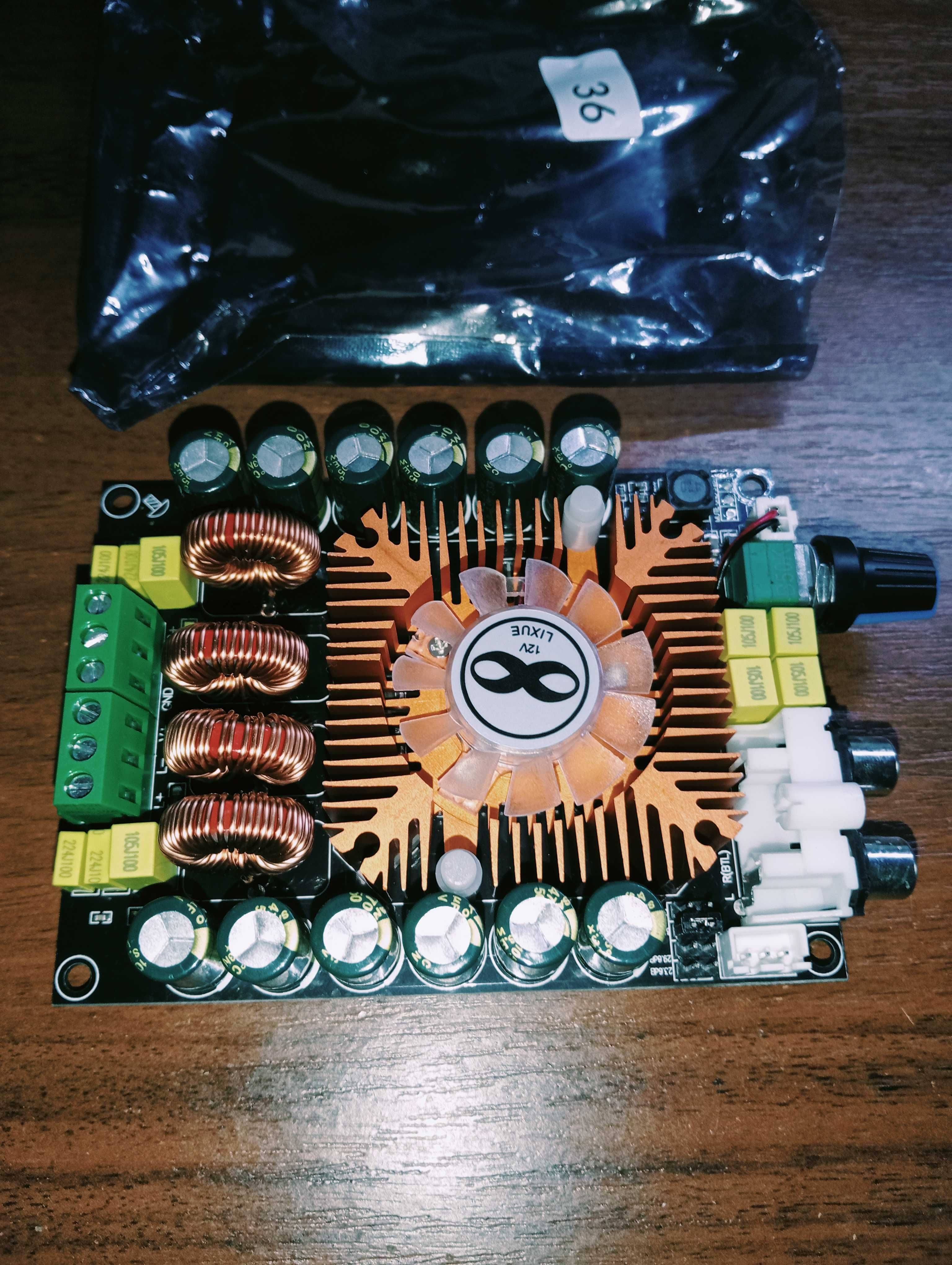 2Х160W  TDA7498E  BTL 220W