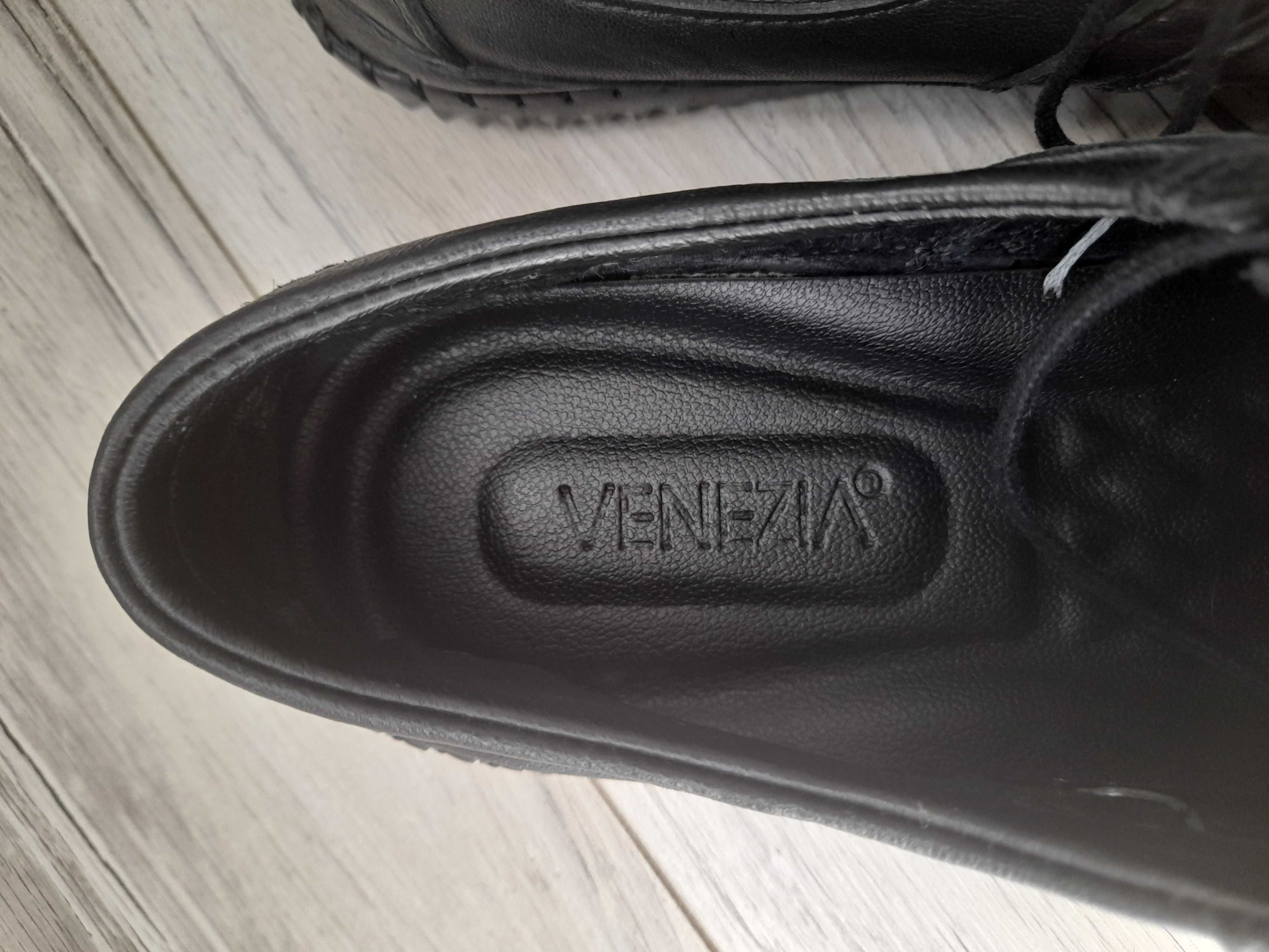 Buty skorzane Venezia bardzo lekkie