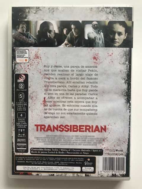 DVD Transiberiano de Brad Anderson