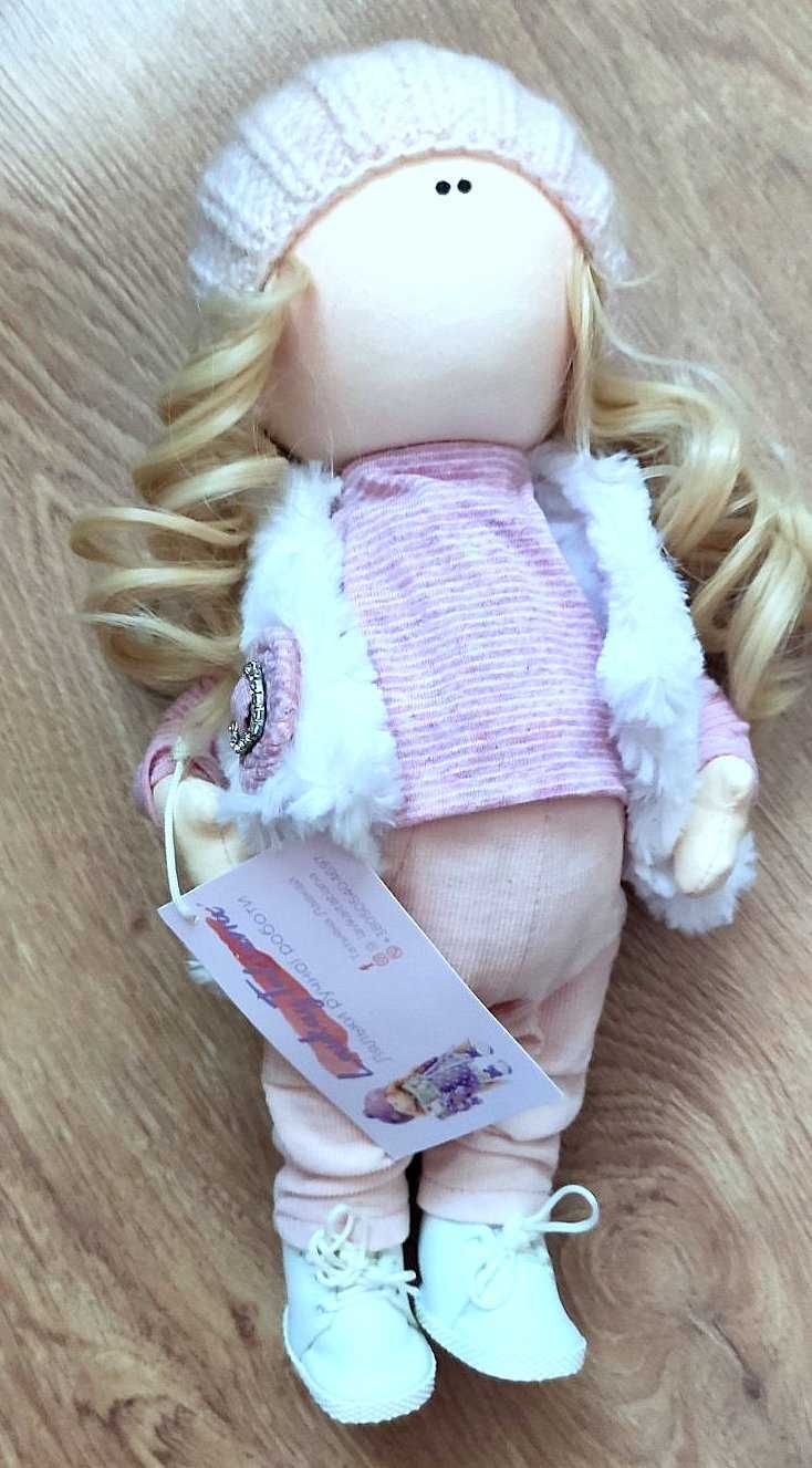 Інтер'єрна лялька ручної роботи, кукла ручной работы