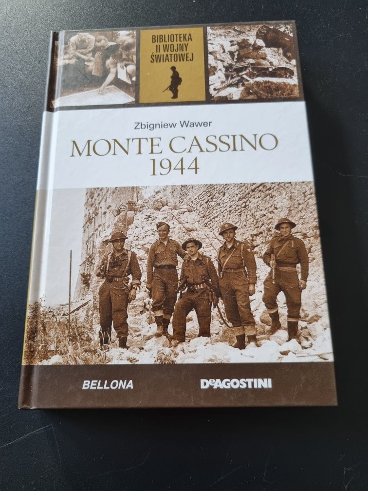 Książka Monte Cassino 1944 Zbigniew Wawer
