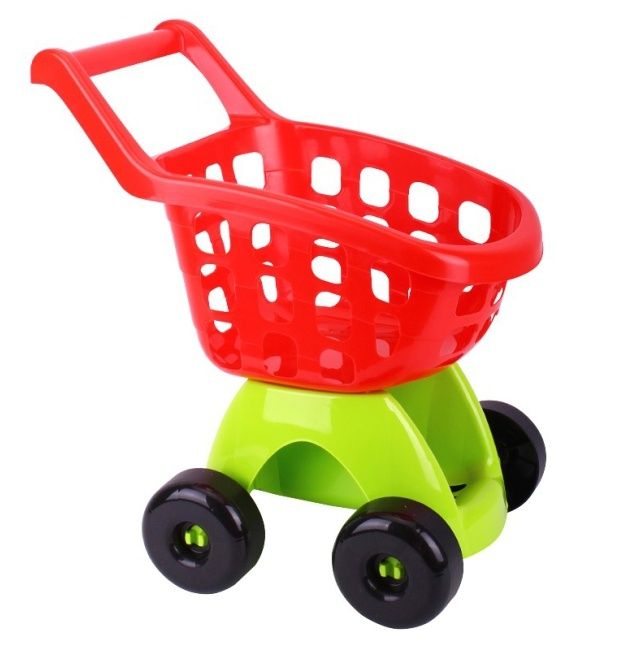 Тележка детская игрушечная для покупок, для супермаркета, для дома