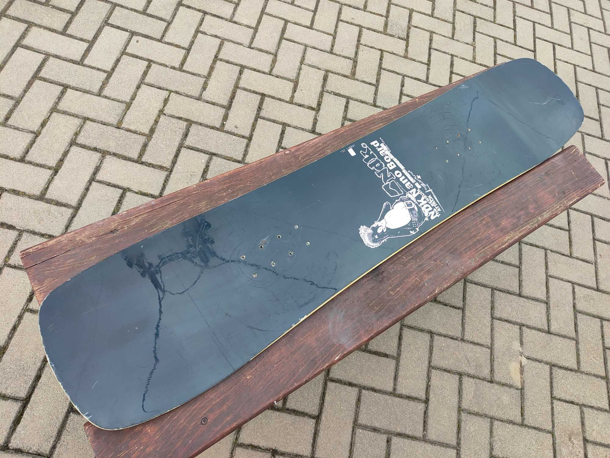 Deska snowboardowa 132 Nidecker Nano dla dorosłych short Snowboard