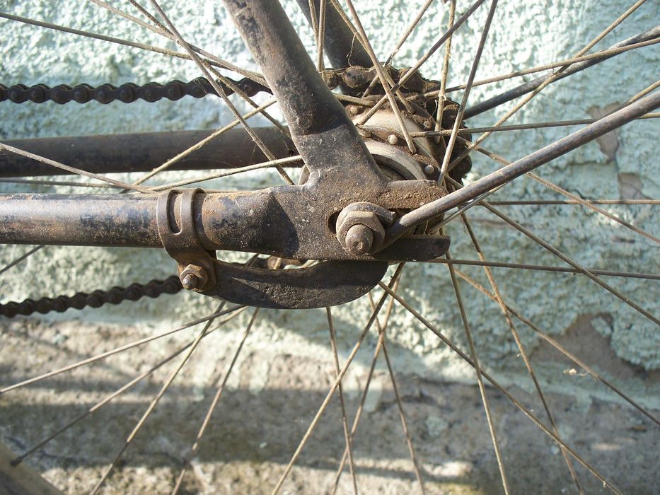 Rower zabytkowy stary Mifa - baza na Truppenfahrrad - 100% oryginał