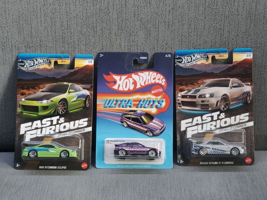 Hot wheels Silver series Fast & Furious, Ultra Hots Nissan Skyline CRX