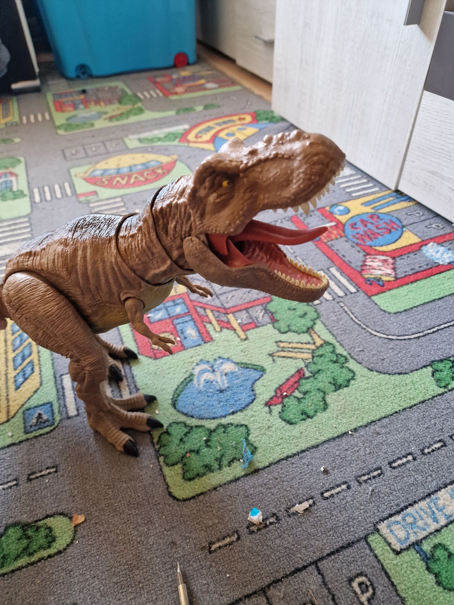 Dinozaur Tyranozaur rex Obóz kredowy dinozaur duzy
