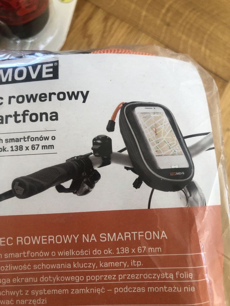 Akcesoria rowerowe nowe zamek oswietlenie pokrowiec