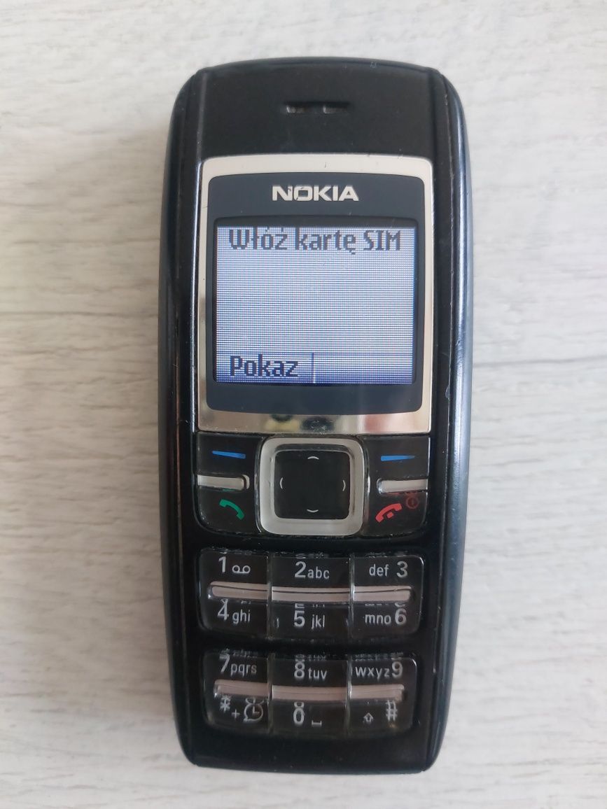 Nokia 1600 z ładowarką i słuchawkami BATERIA DO WYMIANY